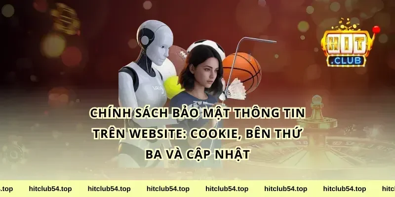 chính sách bảo mật thông tin trên website: cookie, bên thứ ba và cập nhật